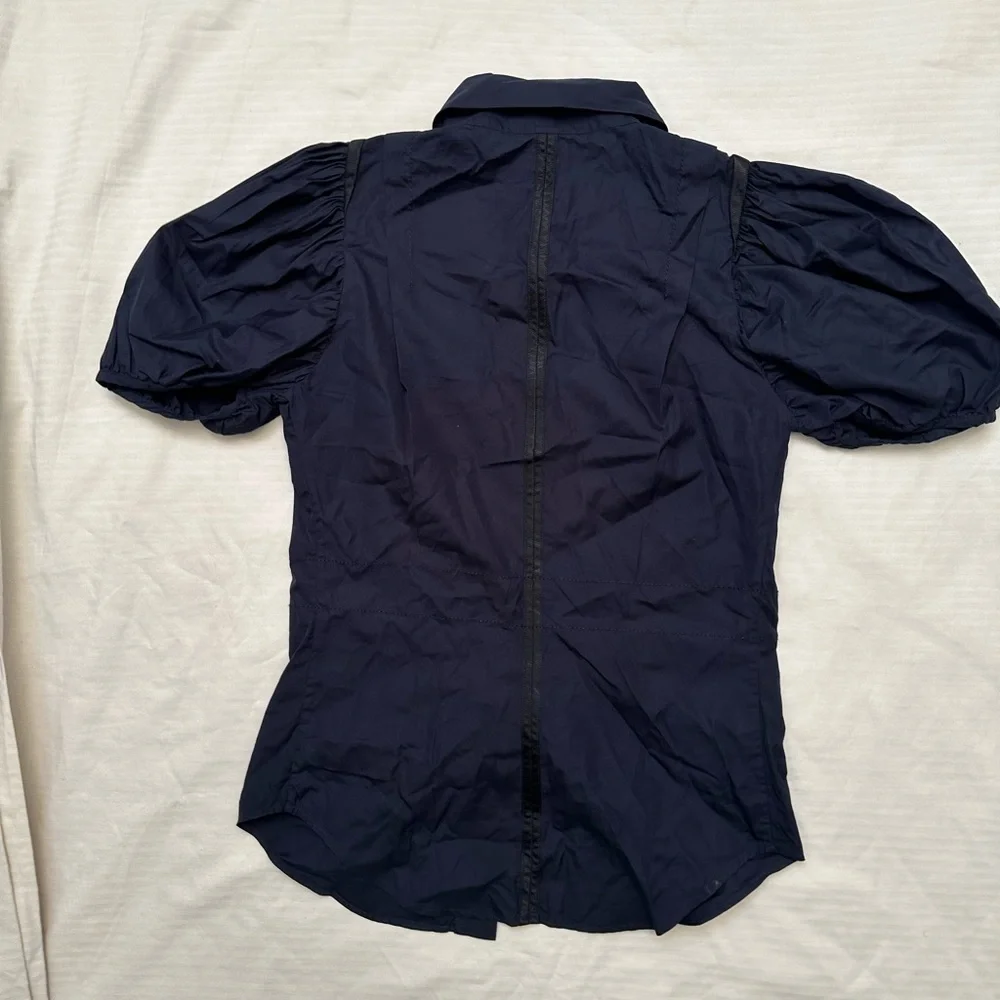 Prada black cotton women shirt size 6 - Picture 7 of 16